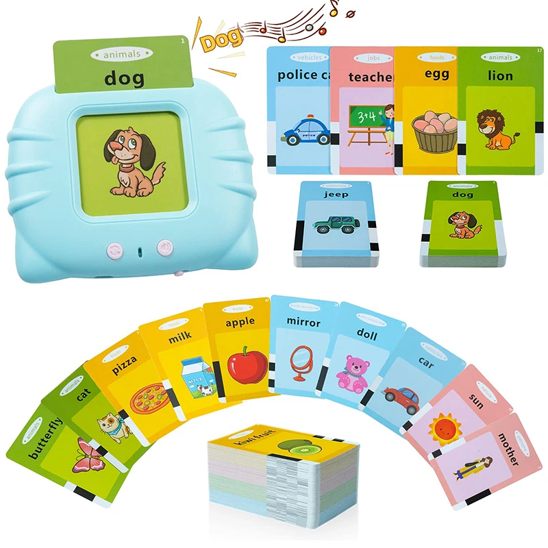 Educational Learning Talking Sight Words Flash Cards Kindergarten Kids English Language Electronic Book Toddlers Reading Gadget
Educational Learning Talking Sight Words Flash Cards Kindergarten Kids English Language Electronic Book Toddlers Reading Gadget
