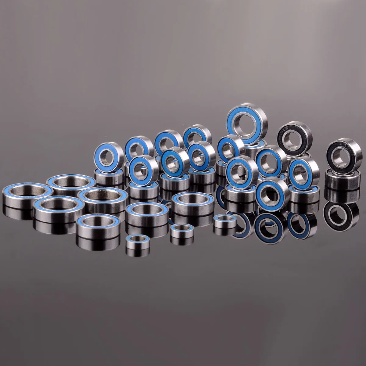 39pcs 52100 Chrome Steel Ball Bearing Metric Blue Rubber Sealed Set KIT for RC Traxxas REVO R-EVO 3.3 Racing
39pcs 52100 Chrome Steel Ball Bearing Metric Blue Rubber Sealed Set KIT for RC Traxxas REVO R-EVO 3.3 Racing