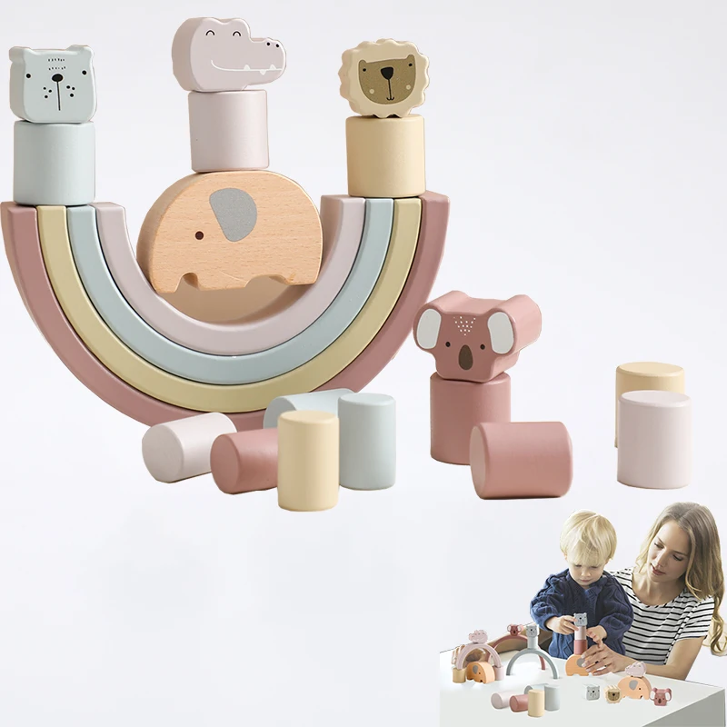 Montessori Educational Toys for Children Wooden Building Toys for Kids Balance Arch Wooden Blocks Elephant Puzzle Learning Games
Montessori Educational Toys for Children Wooden Building Toys for Kids Balance Arch Wooden Blocks Elephant Puzzle Learning Games