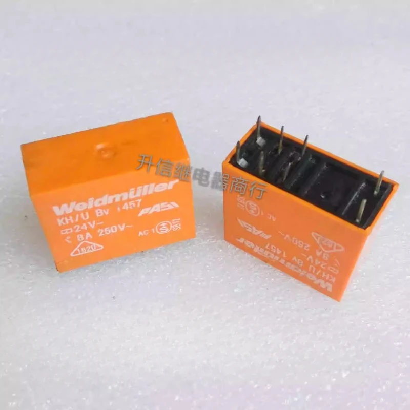 

（Brand-new）1pcs/lot 100% original genuine relay:KH/U BV 1457 24V 8A 250VAC 8pins