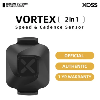 XOSS 소용돌이 속도 케이던스 센서, 사이클링 컴퓨터 속도계, ANT + 블루투스, 도로 자전거, MTB, GARMIN iGPSPORT Bryton 호환