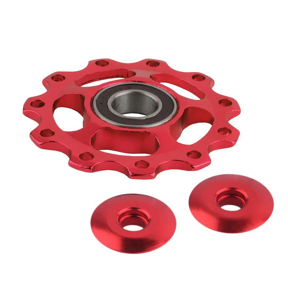 11T MTB Bicycle Rear Derailleur Jockey Wheel Steel Bearing Pulley CNC Road Bike Guide Roller Idler 5mm
11T MTB Bicycle Rear Derailleur Jockey Wheel Steel Bearing Pulley CNC Road Bike Guide Roller Idler 5mm