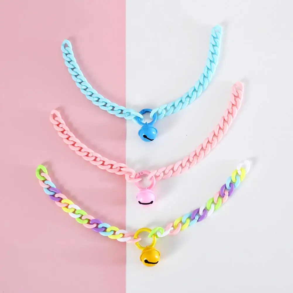 Cat Collar Lovely Puppy Collar Pet Necklace with Pendant Wear-resistant Plastic Chain Puppy Collar Birthday Accessories
Cat Collar Lovely Puppy Collar Pet Necklace with Pendant Wear-resistant Plastic Chain Puppy Collar Birthday Accessories