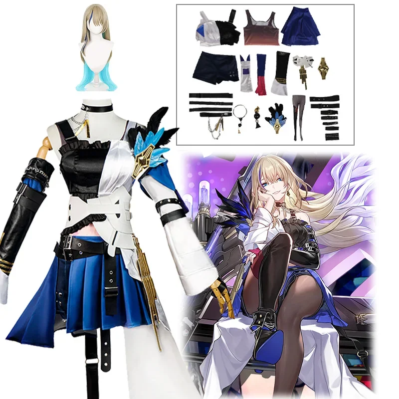Game Honkai Star Rail Serval Cosplay Costume Wig Set Women DressPlus Size Uniforms Halloween Party Outfits Mechanic
Game Honkai Star Rail Serval Cosplay Costume Wig Set Women DressPlus Size Uniforms Halloween Party Outfits Mechanic