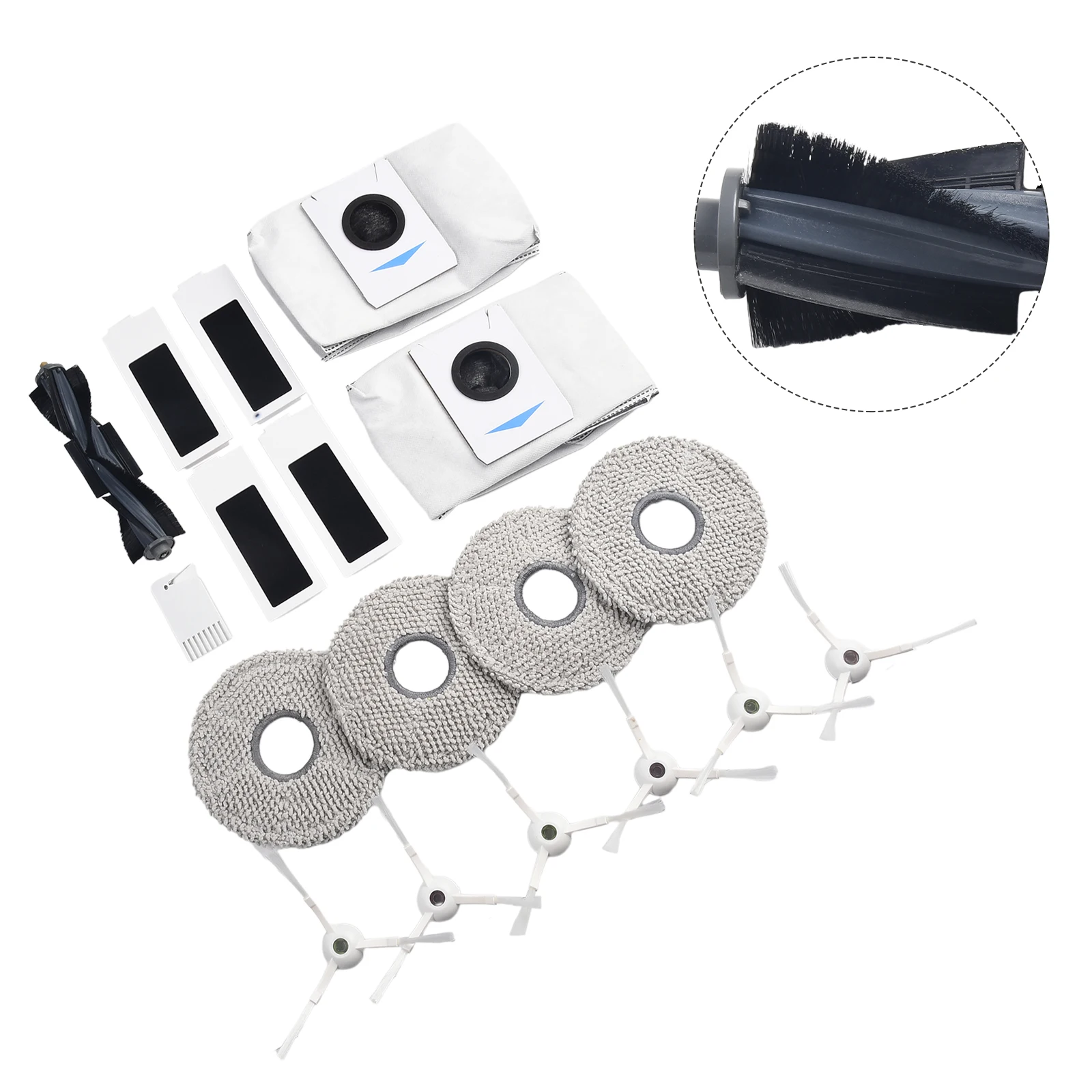 1set for T20 For Vacuum Cleaner parts Main side Brush Mop cloth Filters home cleaning appliance tools accessories
1set for T20 For Vacuum Cleaner parts Main side Brush Mop cloth Filters home cleaning appliance tools accessories