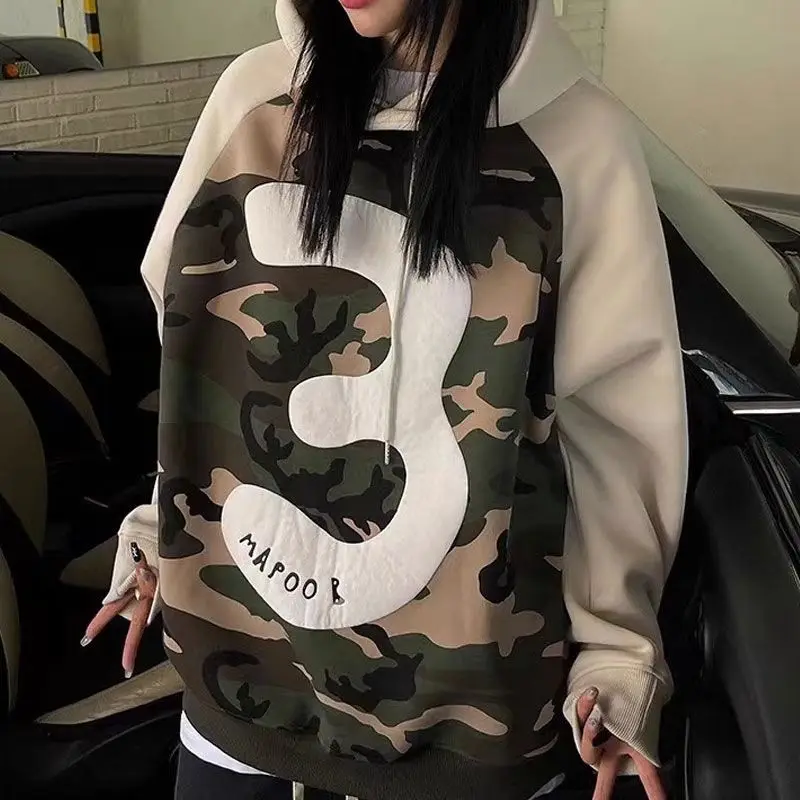 QWEEK Vintage Hooded Sweatshist Harajuku Streetwear Women Hoodies Oversize Camouflage Patchwork Gothic Pullovers Couple Korean
QWEEK Vintage Hooded Sweatshist Harajuku Streetwear Women Hoodies Oversize Camouflage Patchwork Gothic Pullovers Couple Korean