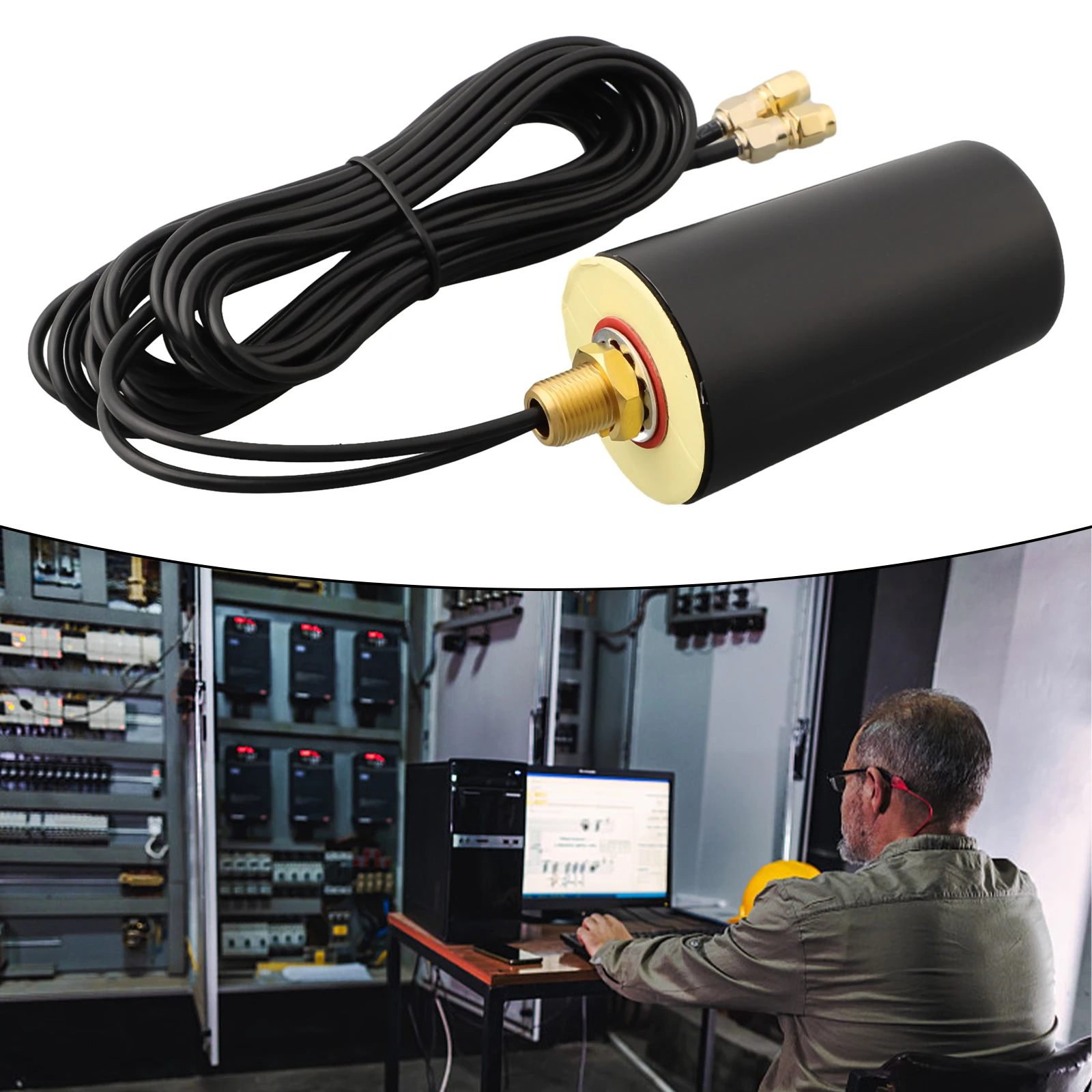 Vehicle External Antenna Kit 1pcs 3 Meters Cable 4.8×4.8×8.2 Cm 5dBi Antenna SMA Male Broadband Mobile Antenna
Vehicle External Antenna Kit 1pcs 3 Meters Cable 4.8×4.8×8.2 Cm 5dBi Antenna SMA Male Broadband Mobile Antenna