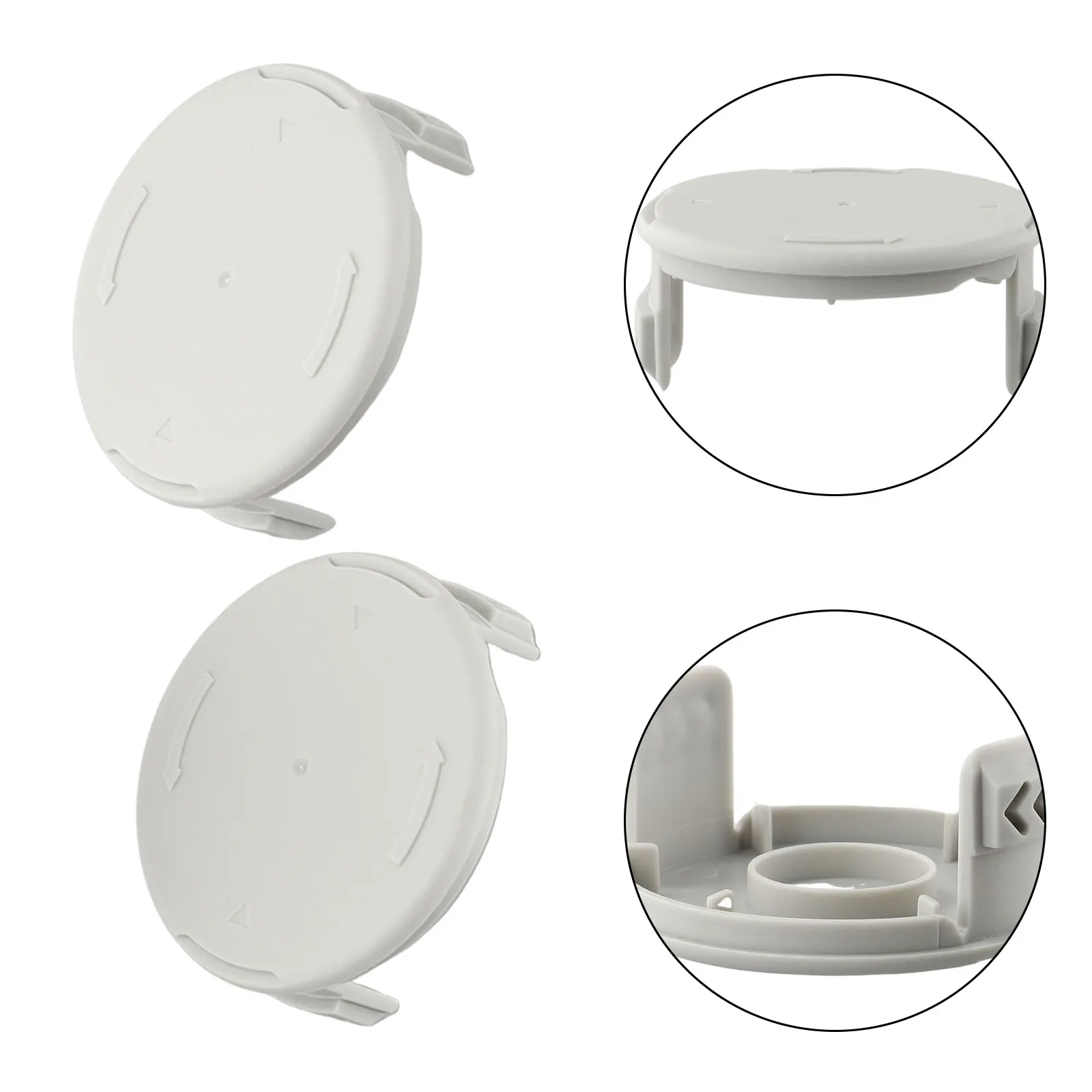 Press-release Clamps Trimmer Spool Spool Cover 2pcs 33*75mm Plastic REPLACEMENT STURDY PLASTIC RY24021 RY40021 P2006
Press-release Clamps Trimmer Spool Spool Cover 2pcs 33*75mm Plastic REPLACEMENT STURDY PLASTIC RY24021 RY40021 P2006