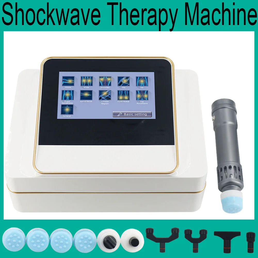 New Shockwave Therapy Machine With Touch Screen ED Treatment Joint Pain Relief Home Use Physiotherapy Shock Wave Body Massager
New Shockwave Therapy Machine With Touch Screen ED Treatment Joint Pain Relief Home Use Physiotherapy Shock Wave Body Massager