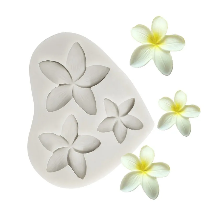 

3 Cavity Mini Daisy 3D Flower Silicone Molds Fondant Craft Cake Candy Chocolate Sugarcraft Ice Pastry Kitchen Baking Tools Mould