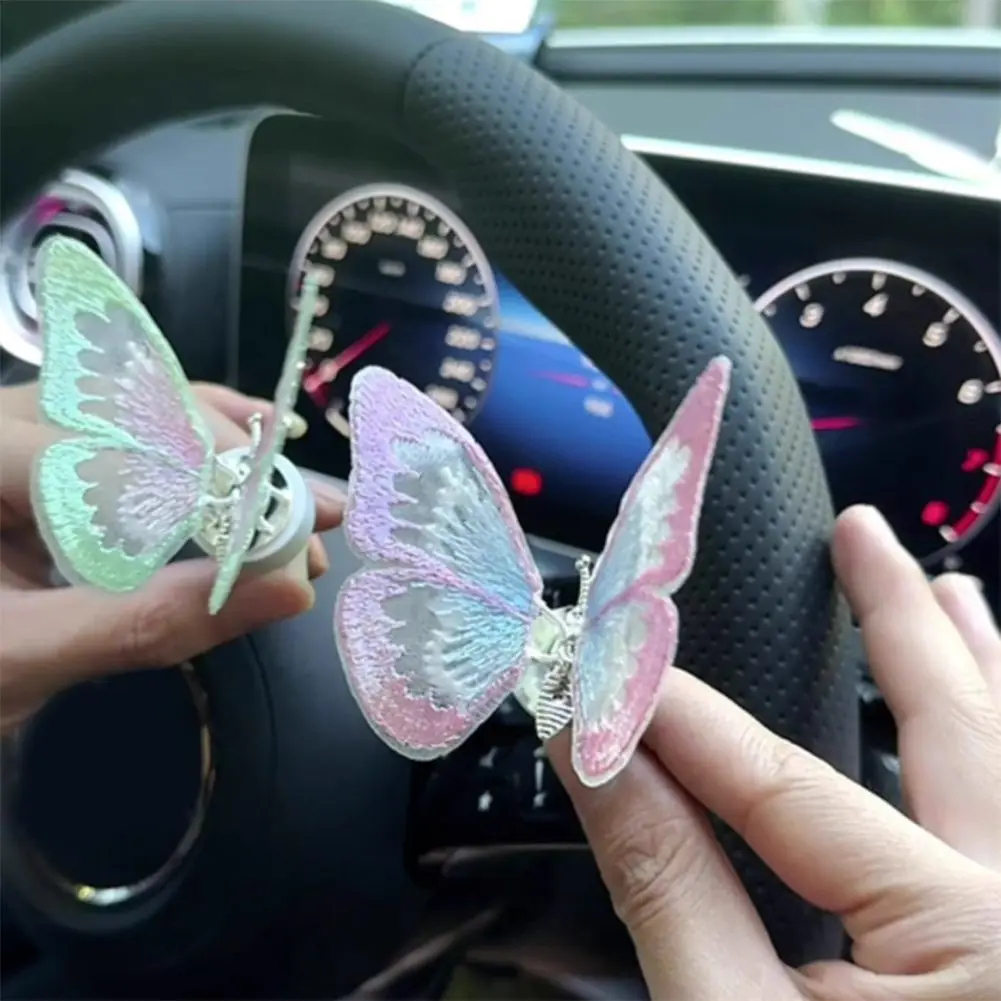 Car Interior Decoration Embroidery Fragrance Butterfly Decoration Butterfly Car Vent Clips Decoration Multiple Colors
Car Interior Decoration Embroidery Fragrance Butterfly Decoration Butterfly Car Vent Clips Decoration Multiple Colors