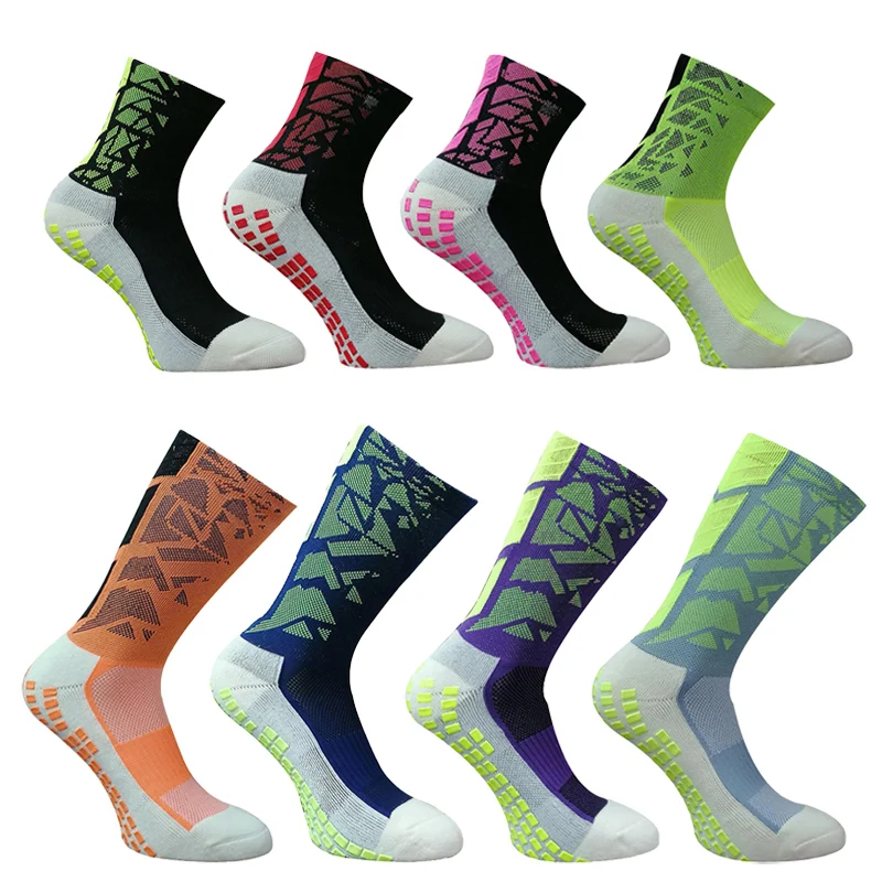 New Football Middle Tube Socks Adults Men Women Florid Sports Socks Non-slip Silicone Bottom Soccer Basketball Grip Socks
New Football Middle Tube Socks Adults Men Women Florid Sports Socks Non-slip Silicone Bottom Soccer Basketball Grip Socks