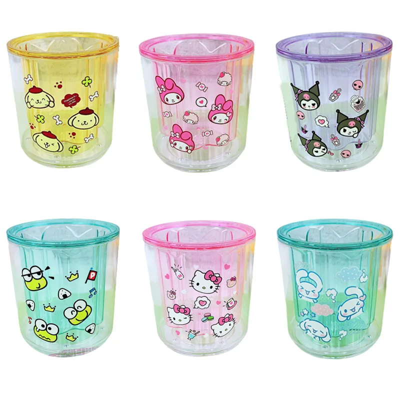 Sanrios Hellokittys Kuromi Cinnamoroll Mymelody Transparent Jelly Color Cartoon Desktop Pen Container Cosmetic Brush Storage Box
Sanrios Hellokittys Kuromi Cinnamoroll Mymelody Transparent Jelly Color Cartoon Desktop Pen Container Cosmetic Brush Storage Box