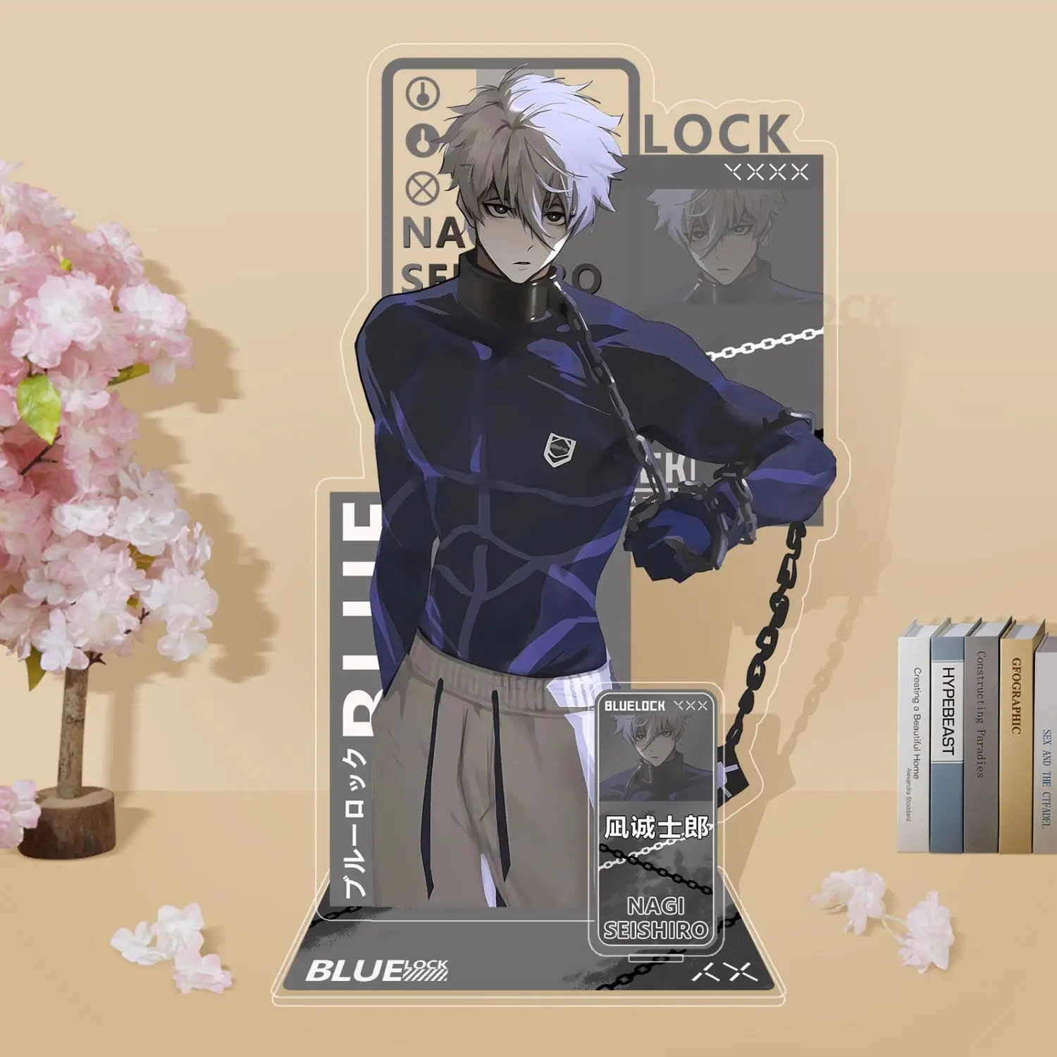 20CM BLUE LOCK Nagi Seishiro Anime Acrylic Stand Model Exquisite Desktop Standing Sign Plate Desk Display Ornament Props Gift
20CM BLUE LOCK Nagi Seishiro Anime Acrylic Stand Model Exquisite Desktop Standing Sign Plate Desk Display Ornament Props Gift
