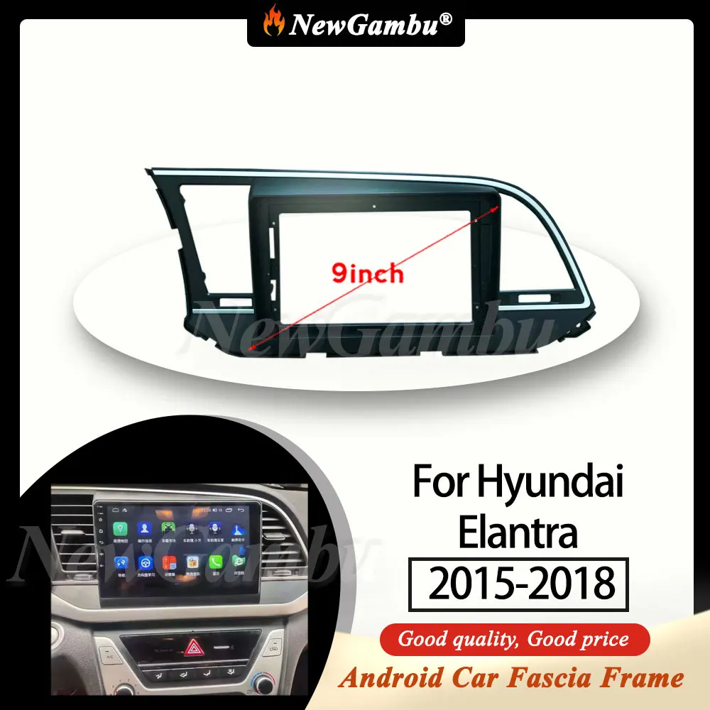 9-дюймовая радиопанель NewGambu, подходит для Hyundai Elantra 2015-2018, рамка, DVD-плеер, установка, объемная отделка, панель, аудио рамка, крышка
9-дюймовая радиопанель NewGambu, подходит для Hyundai Elantra 2015-2018, рамка, DVD-плеер, установка, объемная отделка, панель, аудио рамка, крышка