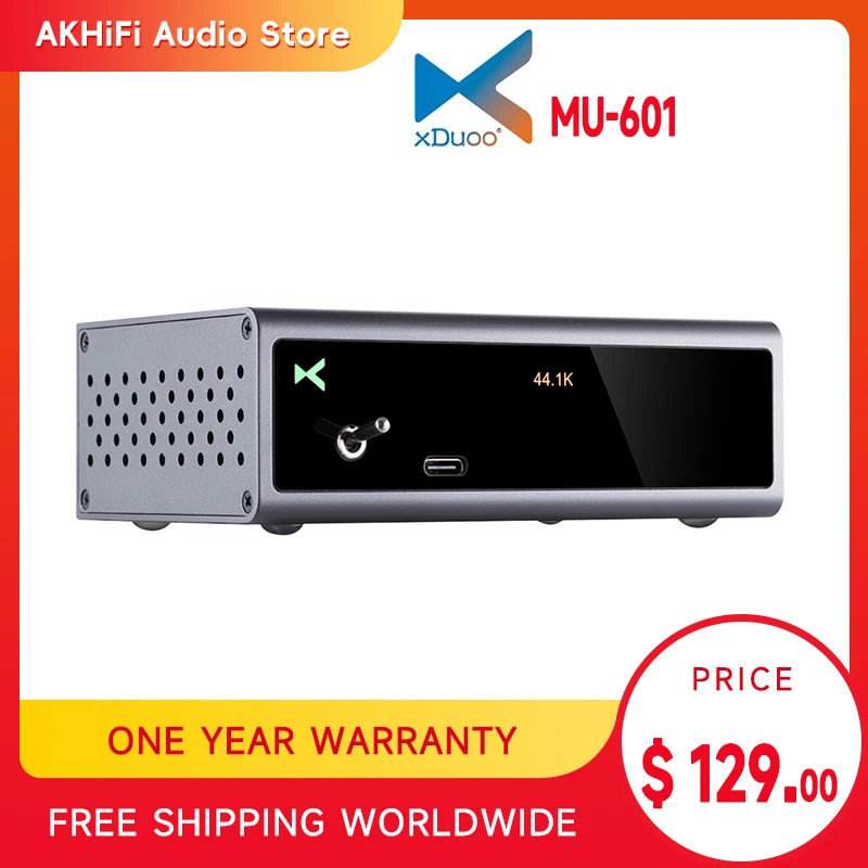 XDUOO MU-601 высокопроизводительный USB DAC ES9018K2M PCM384kHZ/DSD256 высококачественный аналоговый/коаксиальный выход Mu601
XDUOO MU-601 высокопроизводительный USB DAC ES9018K2M PCM384kHZ/DSD256 высококачественный аналоговый/коаксиальный выход Mu601