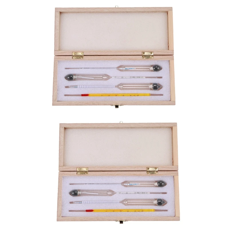New 2X Alcohol Meter Alcoholmeter Alcohol Detector Alcohol Measuring Tool Alcohol Tester Wine Hydrometer Bar Set
New 2X Alcohol Meter Alcoholmeter Alcohol Detector Alcohol Measuring Tool Alcohol Tester Wine Hydrometer Bar Set