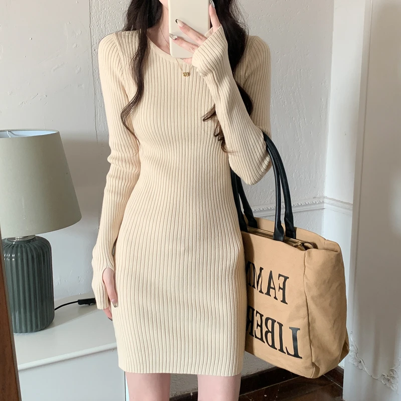 2023 Autumn New Slim And Baggy Sleeves For Warmth Underlay Knitwear Women's Dresses Free Shipping
2023 Autumn New Slim And Baggy Sleeves For Warmth Underlay Knitwear Women's Dresses Free Shipping