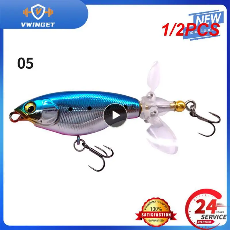 1/2PCS 80mm 16g Fishing Floating Topwater Double Propeller Soft Spinning Tail Hard Lures Artificial Bait Wobblers Surface Tackle
1/2PCS 80mm 16g Fishing Floating Topwater Double Propeller Soft Spinning Tail Hard Lures Artificial Bait Wobblers Surface Tackle