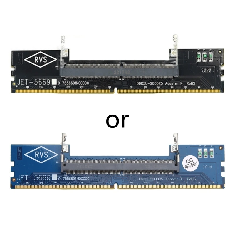 Разъем адаптера памяти DDR5 U-DIMM для настольного ПК и ноутбука SO DDR5 288p-262p
Разъем адаптера памяти DDR5 U-DIMM для настольного ПК и ноутбука SO DDR5 288p-262p