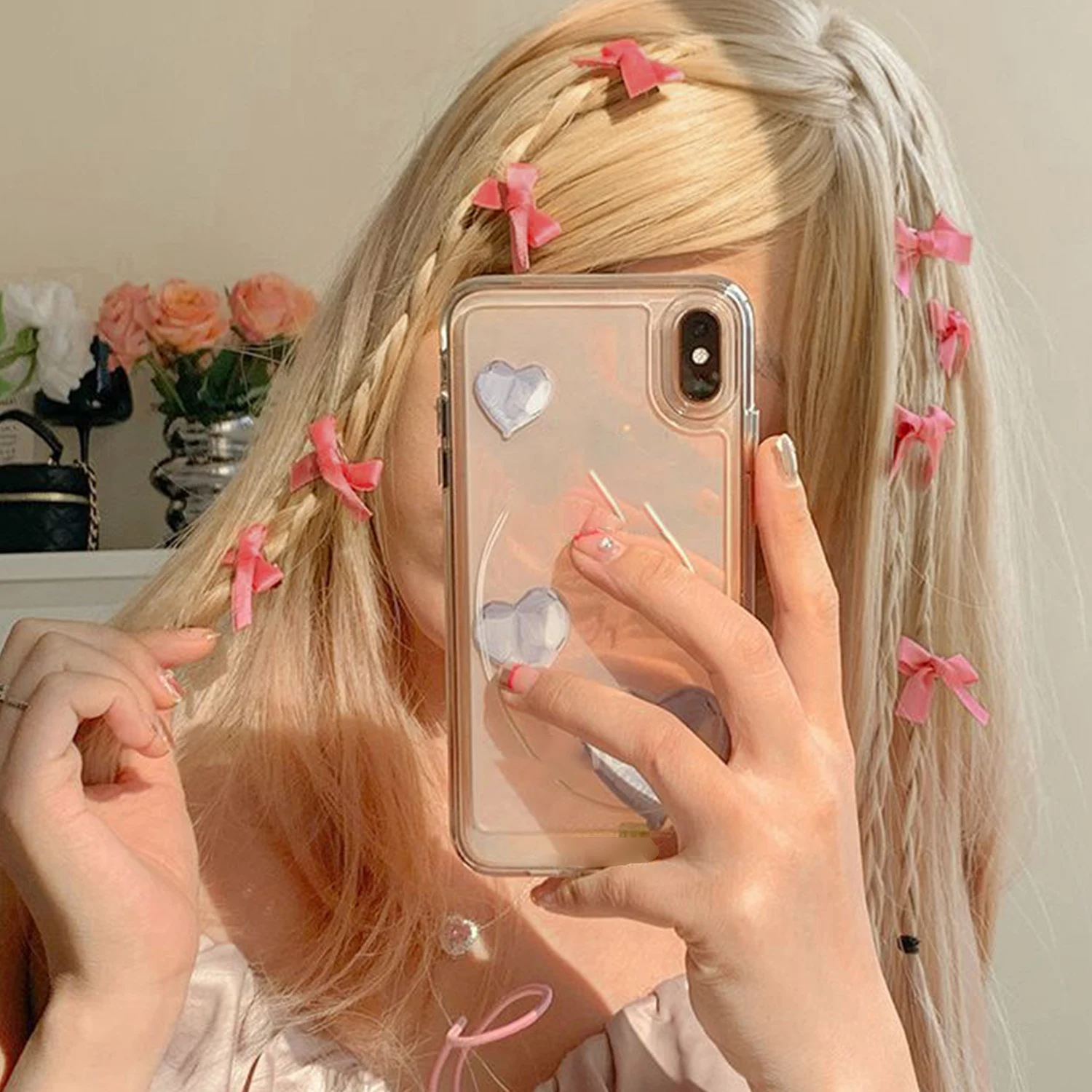 1/4Pcs Ribbon Bow Hair Clip Sweet Bowknot Cute Korean Girls Female Hairpin Fashion Barrettes Cute Headwear Hair Grip Bobby Pin
1/4Pcs Ribbon Bow Hair Clip Sweet Bowknot Cute Korean Girls Female Hairpin Fashion Barrettes Cute Headwear Hair Grip Bobby Pin