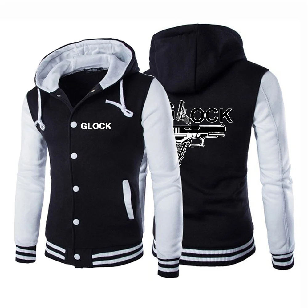 Glock Perfection Shooting 2023 Autumn Men's Clothes Pilot Baseball Jacket University Varsity Solid Color Casual Boys Tops
Glock Perfection Shooting 2023 Autumn Men's Clothes Pilot Baseball Jacket University Varsity Solid Color Casual Boys Tops