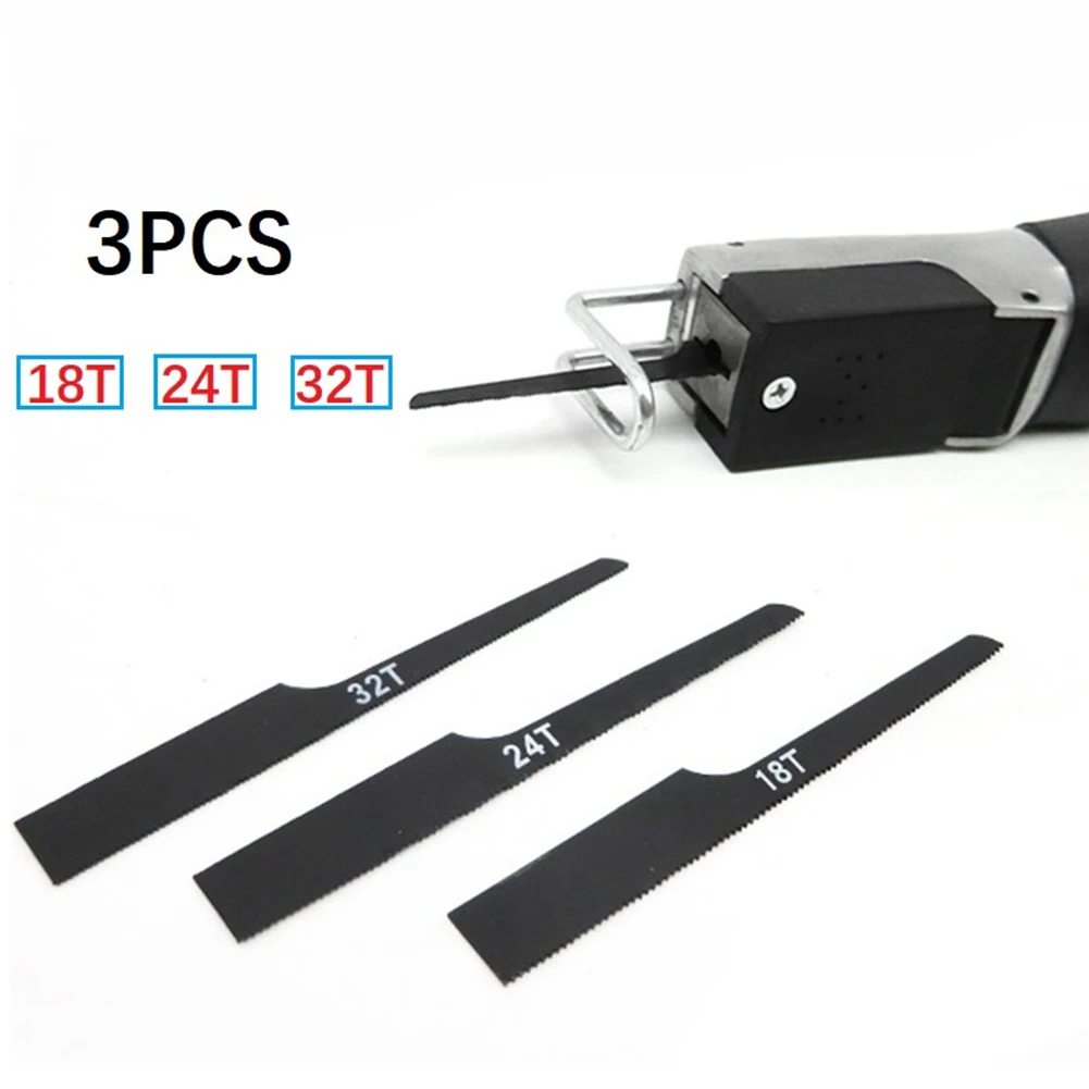 3pcs 18T 24T 32T Reciprocating Saw Blades Bimetallic Pneumatic Saw Blades For Metal Wood Glass Plastic Cutting Power Tool Parts
3pcs 18T 24T 32T Reciprocating Saw Blades Bimetallic Pneumatic Saw Blades For Metal Wood Glass Plastic Cutting Power Tool Parts