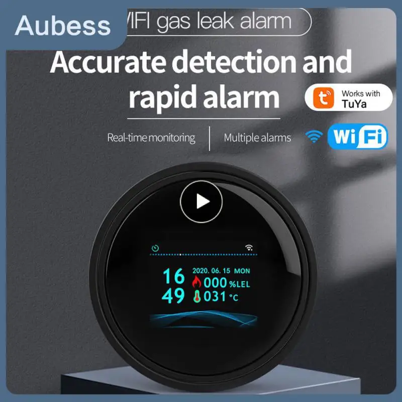 Умный детектор утечки газа Tuya Wifi умный датчик природного газа с сигнализацией
Умный детектор утечки газа Tuya Wifi умный датчик природного газа с сигнализацией