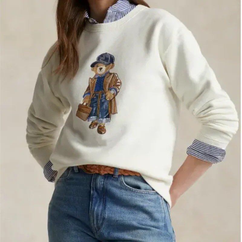 330G Plush Cotton Fabric Autumn Winter Women Pullover Long Sleeve O-Neck Rugby Sportswear Casual Sweatshirts Hoodie Top
330G Plush Cotton Fabric Autumn Winter Women Pullover Long Sleeve O-Neck Rugby Sportswear Casual Sweatshirts Hoodie Top