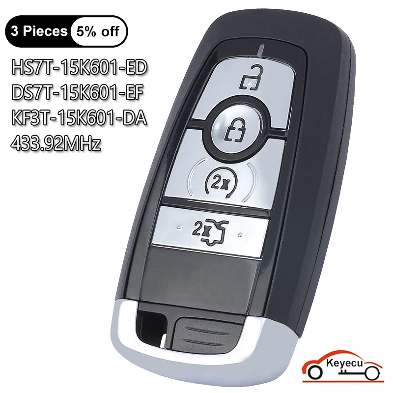KEYECU 4 кнопки 433 МГц для MKZ MKX MKC 2020 для Ford Edge Explorer Fusion Mustang Lincoln дистанционный смарт ключ-брелок 
KEYECU 4 кнопки 433 МГц для MKZ MKX MKC 2020 для Ford Edge Explorer Fusion Mustang Lincoln дистанционный смарт ключ-брелок
