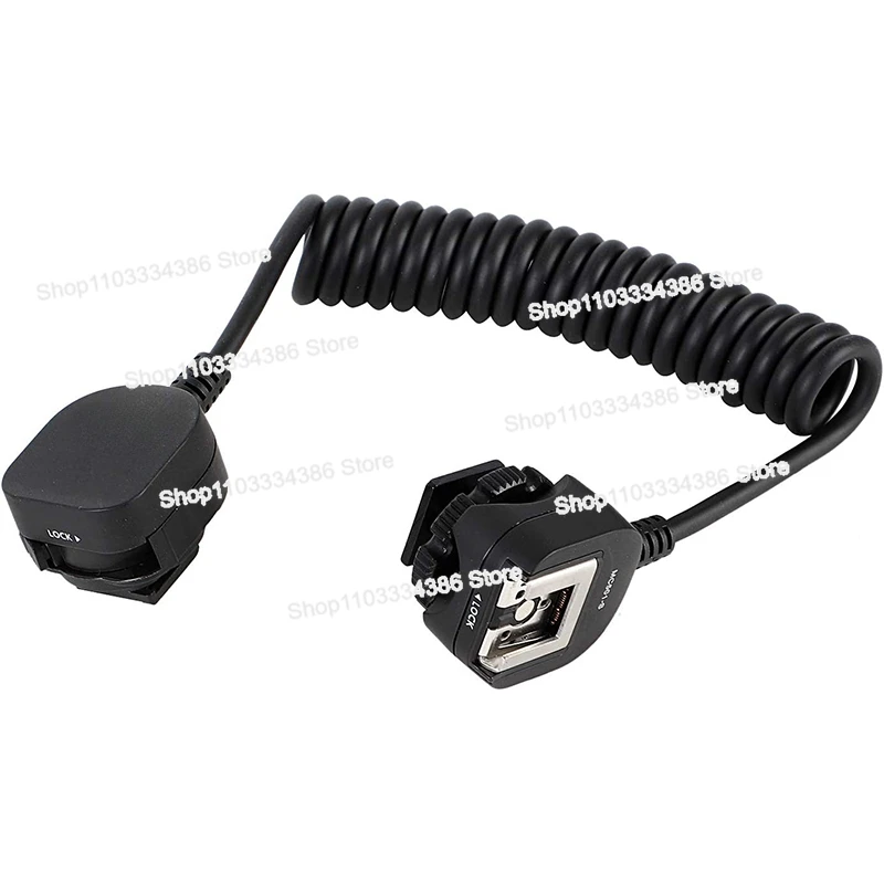 Camera Flash TTL Off Camera Flash Cable High Speed Synchronous MI Hot Shoe Cable Compatible