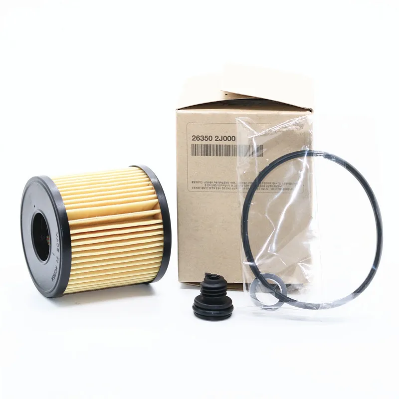 Auto Oil Filter Element Suit For Kia 2020 K5 For Hyundai Sonata IX35 2.0 OEM 26350-2J000
Auto Oil Filter Element Suit For Kia 2020 K5 For Hyundai Sonata IX35 2.0 OEM 26350-2J000