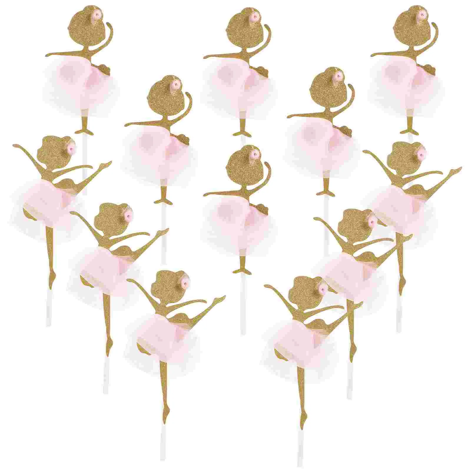 Cake Toppers Gold Glitter Dancing Girl Ballerina Cupcake Toppers Cake Picks Wedding Shower Birthday Party Decoration
Cake Toppers Gold Glitter Dancing Girl Ballerina Cupcake Toppers Cake Picks Wedding Shower Birthday Party Decoration