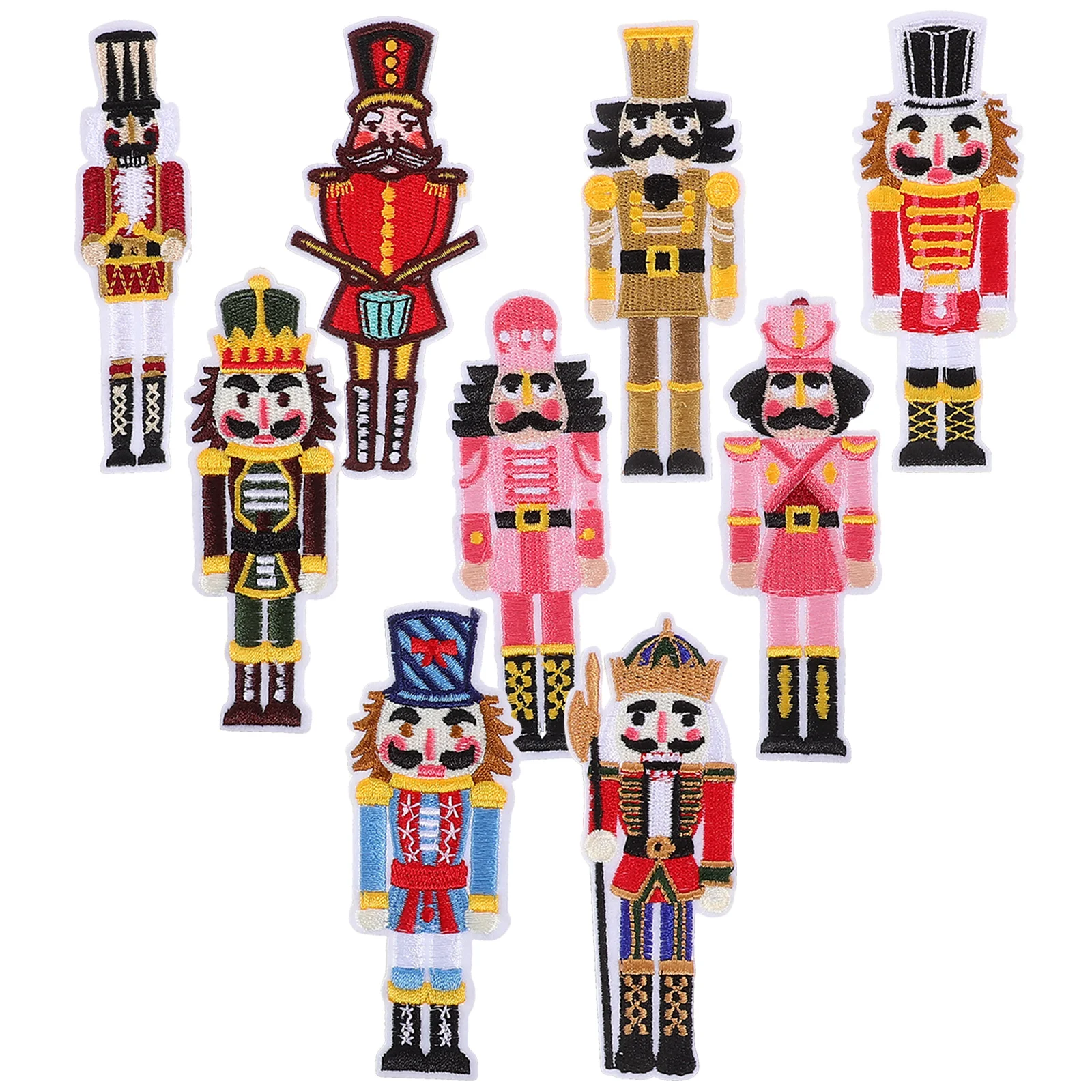 Christmas Nutcracker Iron Patches Soldier Figures Sew Embroidered Applique Repair Patch Diy Crafts Gifts Xmas Winter Holiday Hat
Christmas Nutcracker Iron Patches Soldier Figures Sew Embroidered Applique Repair Patch Diy Crafts Gifts Xmas Winter Holiday Hat