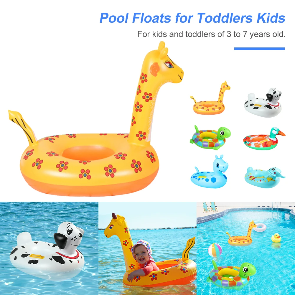 Summer Cartoon Inflatable Duck Dinosaur Kid Baby Swimming Ring Beach Party Pool Toys Swimming Circle Pool Float Seat for 3-7year
Summer Cartoon Inflatable Duck Dinosaur Kid Baby Swimming Ring Beach Party Pool Toys Swimming Circle Pool Float Seat for 3-7year
