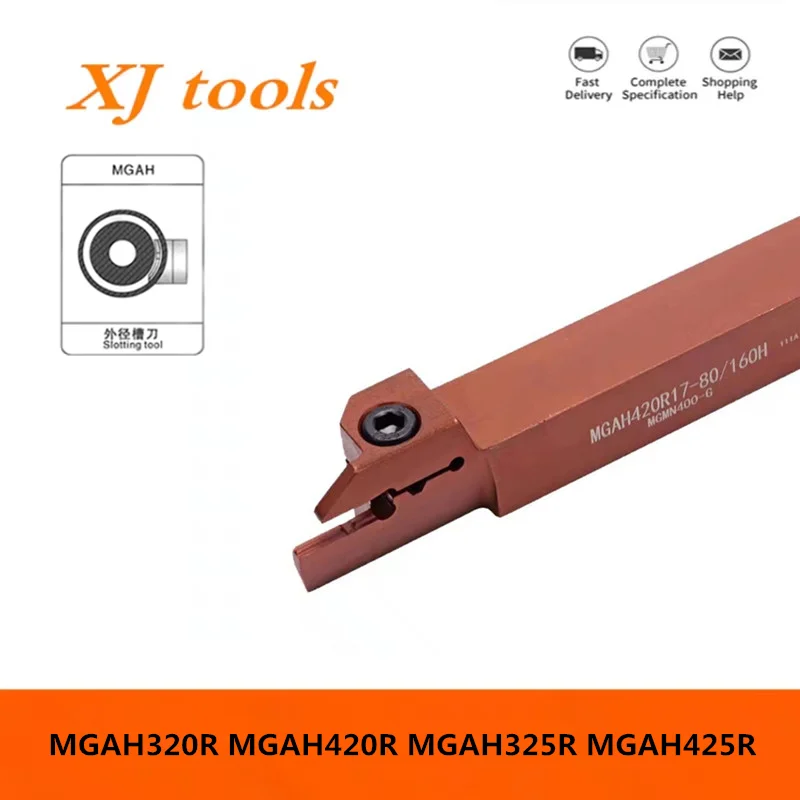 MGAH MGAH320R MGAH420R MGAH325R External Face Reverse Grooving Holder for MGGN200 MGGN300 Series Tungstenools CNC Toolholder Bar
MGAH MGAH320R MGAH420R MGAH325R External Face Reverse Grooving Holder for MGGN200 MGGN300 Series Tungstenools CNC Toolholder Bar