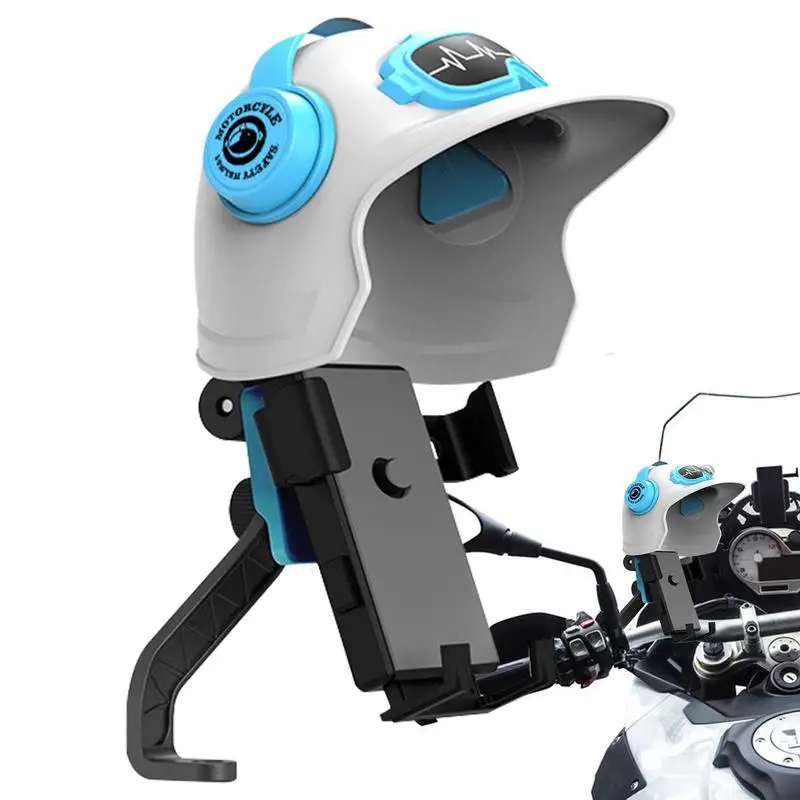 Waterproof Motorcycle Phone Mount Free Rotatable Bicycle Phone Holder Balance Motorcycle Stand With Helmet-shaped Sun Visor
Waterproof Motorcycle Phone Mount Free Rotatable Bicycle Phone Holder Balance Motorcycle Stand With Helmet-shaped Sun Visor