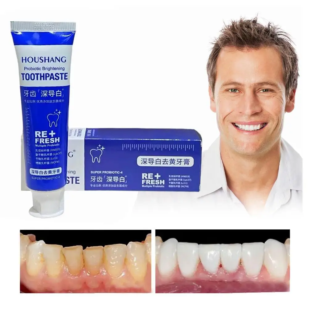 Sip-4 Probiotic Whitening Toothpaste Brightening & Removing Whiten Probiotic Toothpaste Fresh Toothpaste Stain Sp-4 Breath Y4J7
Sip-4 Probiotic Whitening Toothpaste Brightening & Removing Whiten Probiotic Toothpaste Fresh Toothpaste Stain Sp-4 Breath Y4J7