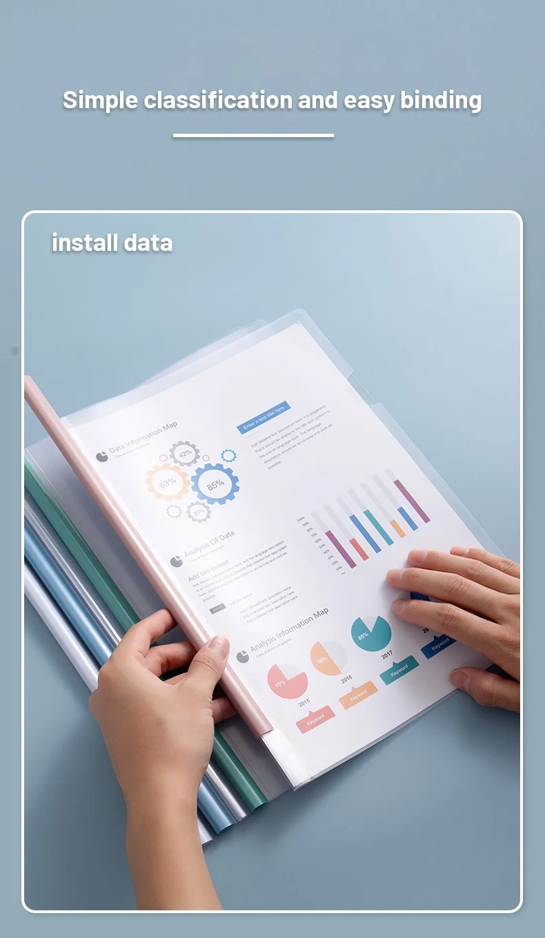 5pc/set A4 Transparent Folder Thickened Plastic Folder File Waterproof Test Paper Storage Bag Office Document Classification Bag 5pc/set A4 Transparent Folder Thickened Plastic Folder File Waterproof Test Paper Storage Bag Office Document Classification Bag