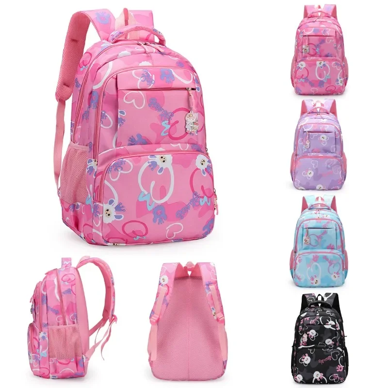 

Book Bag Lightweight and Large-capacity Elementary School School Bag Korean Printed Cute Girl Backpack Teenager Campus Schoolbag