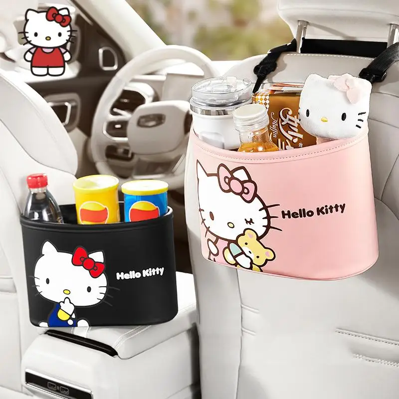 Cute MINISO Hello Kitty Car Seat Back Storage Bag Kawaii Cartoon Vehicle-Mounted Storage Box Hanging Bag Decoration Girls Gifts
Cute MINISO Hello Kitty Car Seat Back Storage Bag Kawaii Cartoon Vehicle-Mounted Storage Box Hanging Bag Decoration Girls Gifts