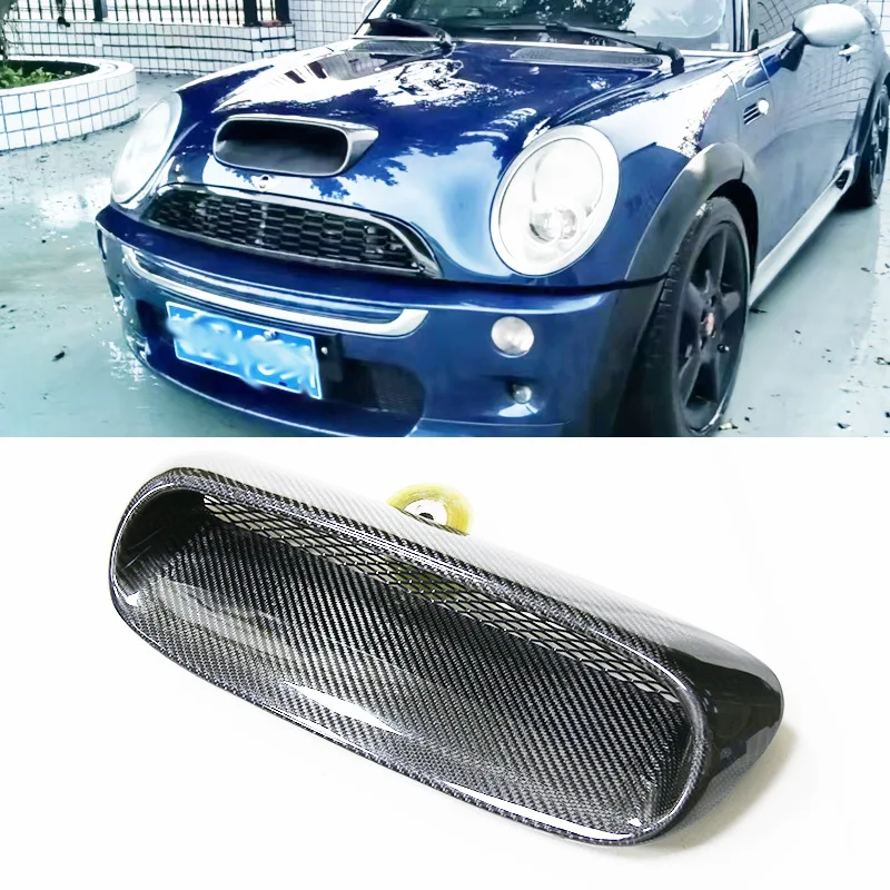 For 2002-2006 BMW Mini R50R52R53 Modified Carbon Fiber Hood Air Outlet Car Accessories
For 2002-2006 BMW Mini R50R52R53 Modified Carbon Fiber Hood Air Outlet Car Accessories