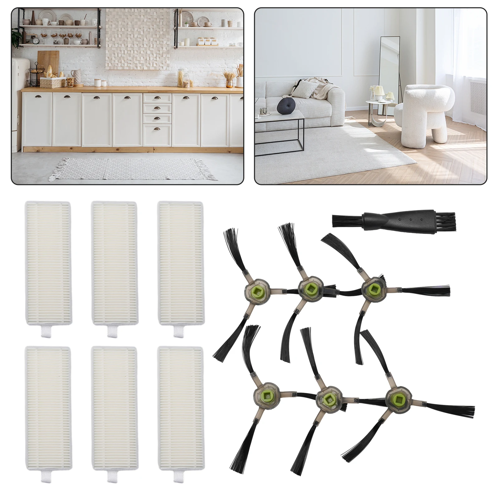 Набор боковых щеток для OKP Life K2, K3, K4, K5 и для робота-пылесоса Lefant M210, M210S, M210B, M213, сменные детали
Набор боковых щеток для OKP Life K2, K3, K4, K5 и для робота-пылесоса Lefant M210, M210S, M210B, M213, сменные детали