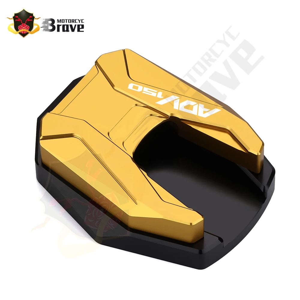 Motorcycle Accessories Aluminum Kickstand Foot Side Stand Extension Pad Support Plate For Honda ADV150 2019 2020 2021 2022 2023
Motorcycle Accessories Aluminum Kickstand Foot Side Stand Extension Pad Support Plate For Honda ADV150 2019 2020 2021 2022 2023