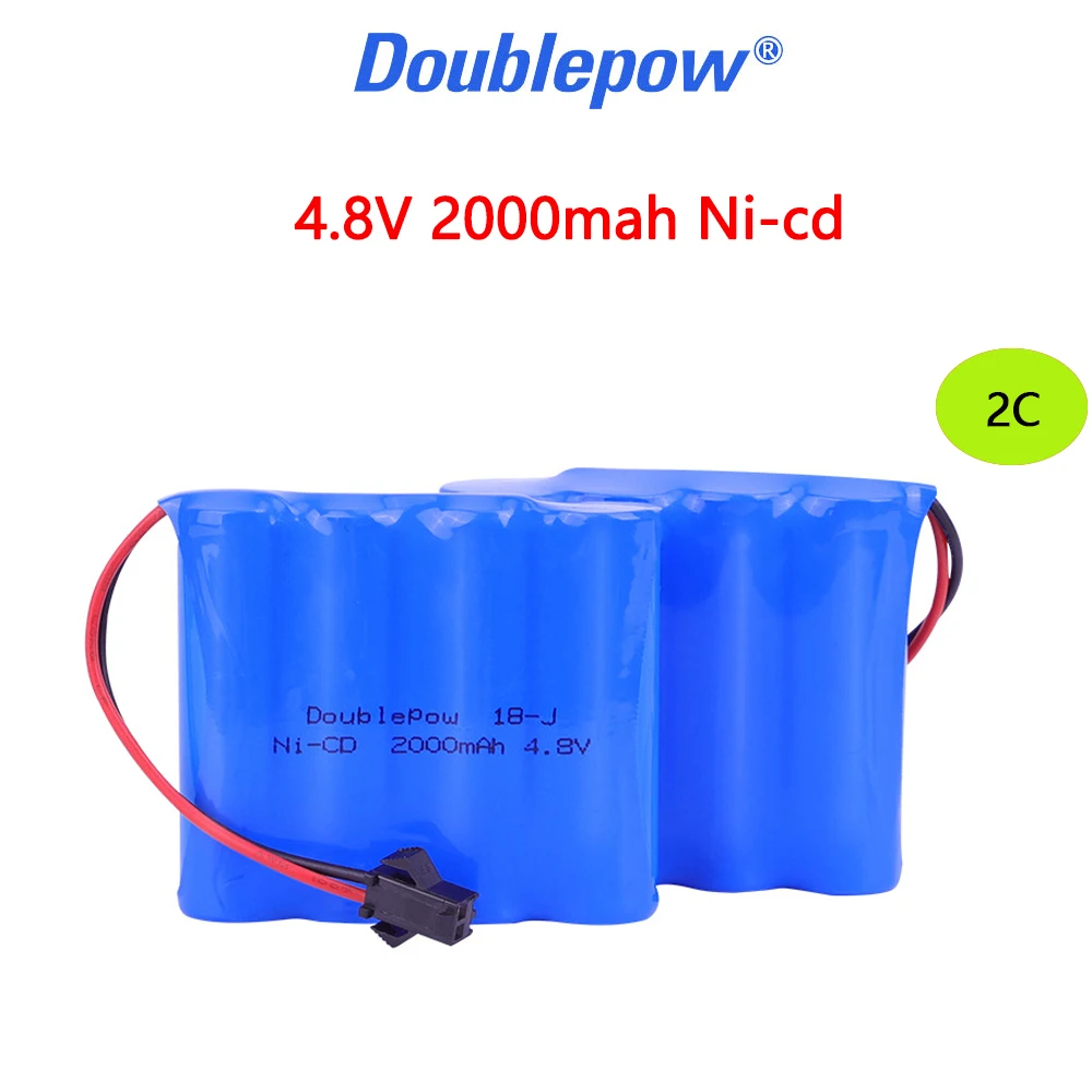Doublepow 4.8V 2000mah Ni-cd Battery Rechargeable Battery Used for Car Dump Truck Four-wheel Drive Car AA Battery Pack
Doublepow 4.8V 2000mah Ni-cd Battery Rechargeable Battery Used for Car Dump Truck Four-wheel Drive Car AA Battery Pack