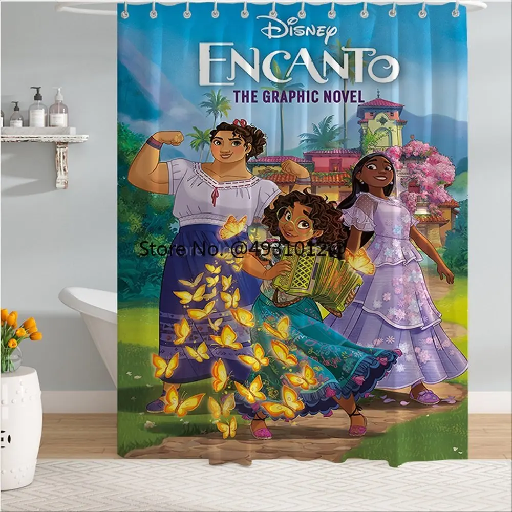 2023 Disney Encanto the Graphic Novel Shower Curtain Durable Bathroom Curtains Polyester Waterproof Bath Drapes
2023 Disney Encanto the Graphic Novel Shower Curtain Durable Bathroom Curtains Polyester Waterproof Bath Drapes