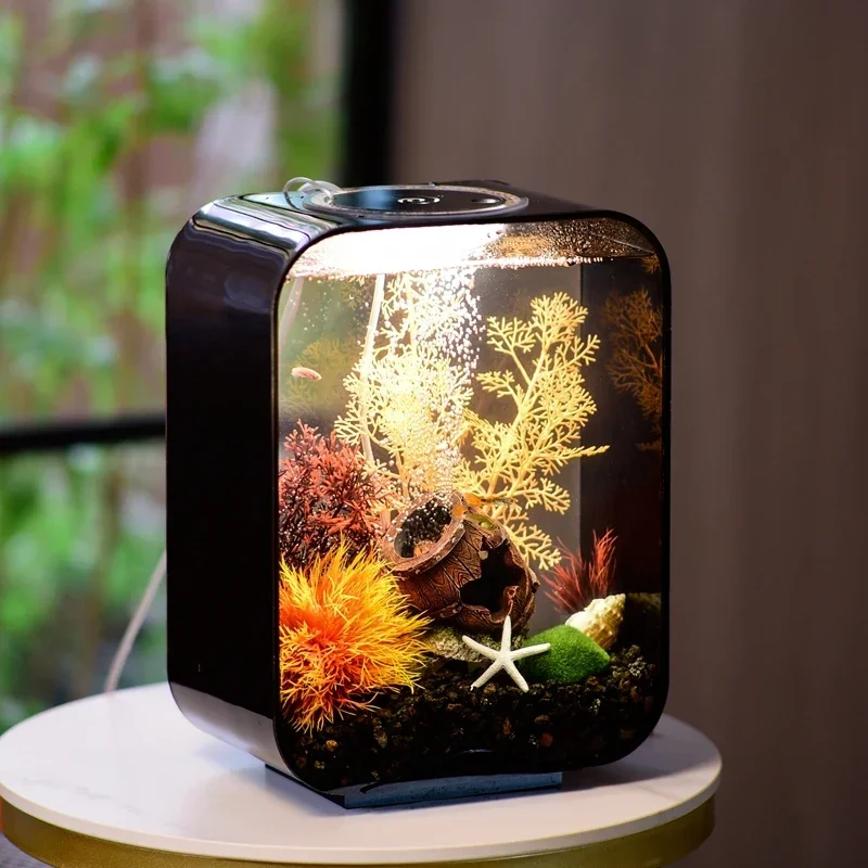 Aquarium Light Luxury Modern Small Ecological Fish Tank Super White Acrylic Landscape
Aquarium Light Luxury Modern Small Ecological Fish Tank Super White Acrylic Landscape