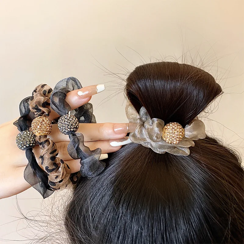 Women Pure Silk Hair Rope Handmade Elastic Beaded Ponytail Holders Hair Ties Fashion Girls Hair Accessories
Women Pure Silk Hair Rope Handmade Elastic Beaded Ponytail Holders Hair Ties Fashion Girls Hair Accessories