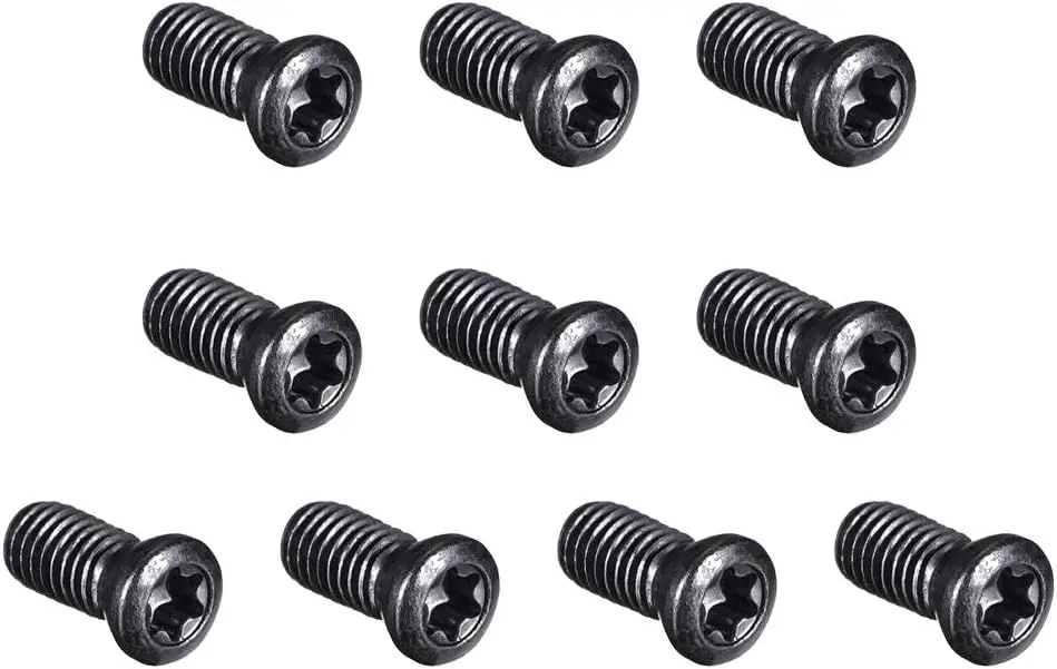 Keszoox M4x10mm Torx Screws for Replaces Carbide Insert CNC Lathe Tool 12.9 Grade Carbon Steel 10pcs
Keszoox M4x10mm Torx Screws for Replaces Carbide Insert CNC Lathe Tool 12.9 Grade Carbon Steel 10pcs