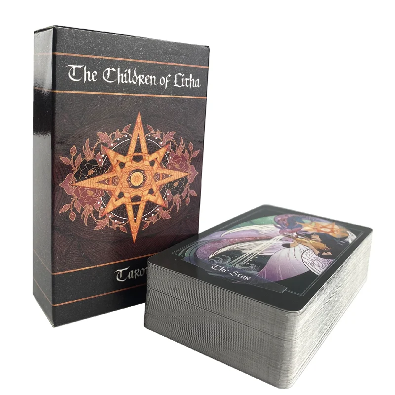 The Children of Litha Tarot Cards Divination Deck English Version Entertainment Board Game Playing Oracle
The Children of Litha Tarot Cards Divination Deck English Version Entertainment Board Game Playing Oracle